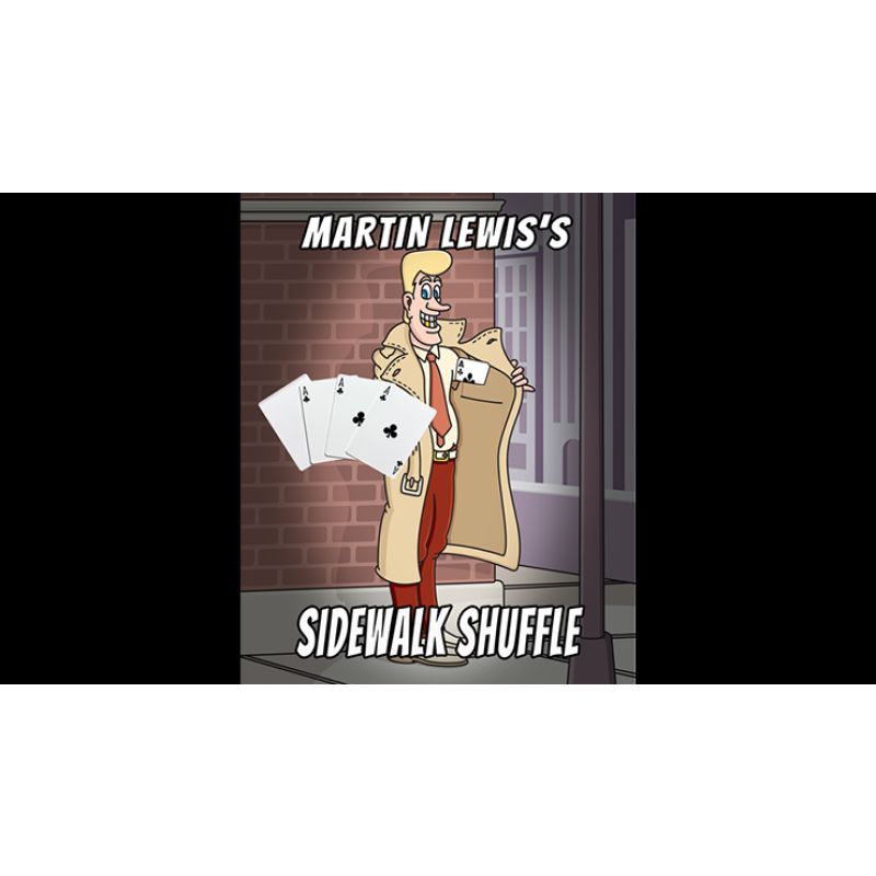 Foto Sidewalk Shuffle POKER SIZE by Martin Lewis - Trick