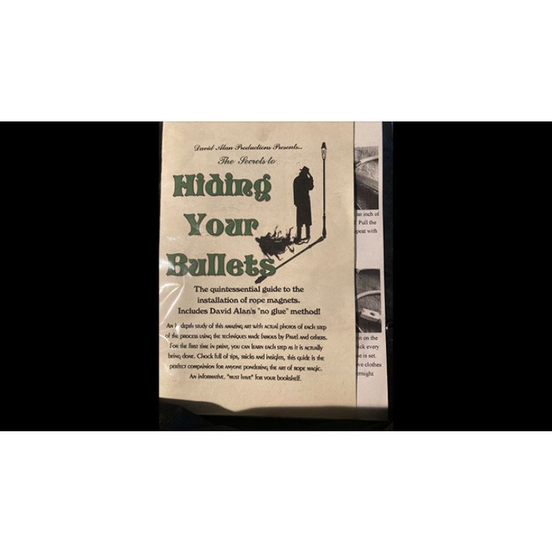Foto Hiding Your Bullets - installing Rope Magnets by David Alan Magic - Book