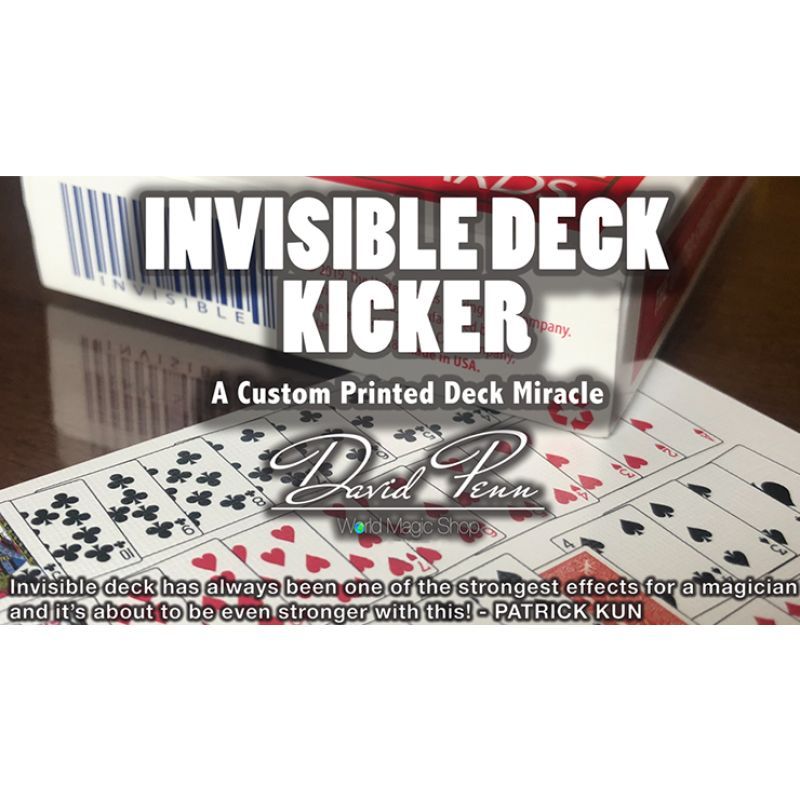 Foto Invisible Deck Kicker (Gimmicks and Online Instructions) by David Penn - Trick