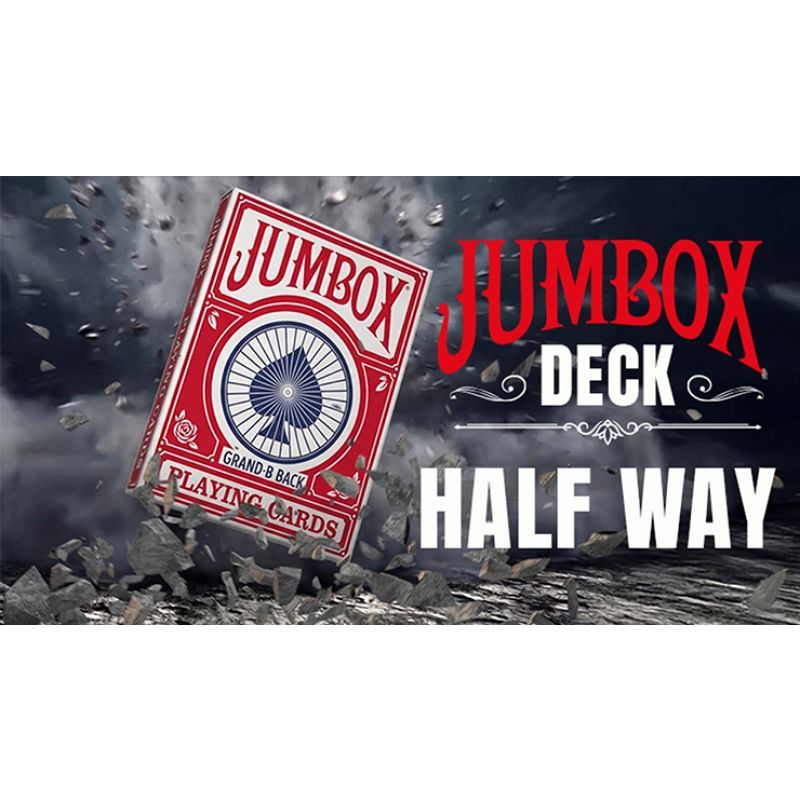 Foto Jumbox Half Way Deck (Red) by Magic Dream