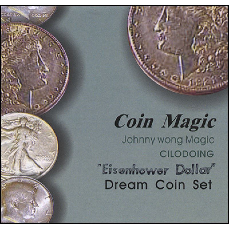 Foto Dream Coin Set EISENHOWER (with DVD) by Johnny Wong - Trick (VT)