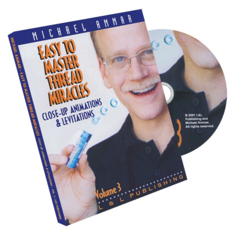 Foto Easy to Master Thread Miracles (Closeup Animations and Levitations) #3 by Michael Ammar - DVD (VT)