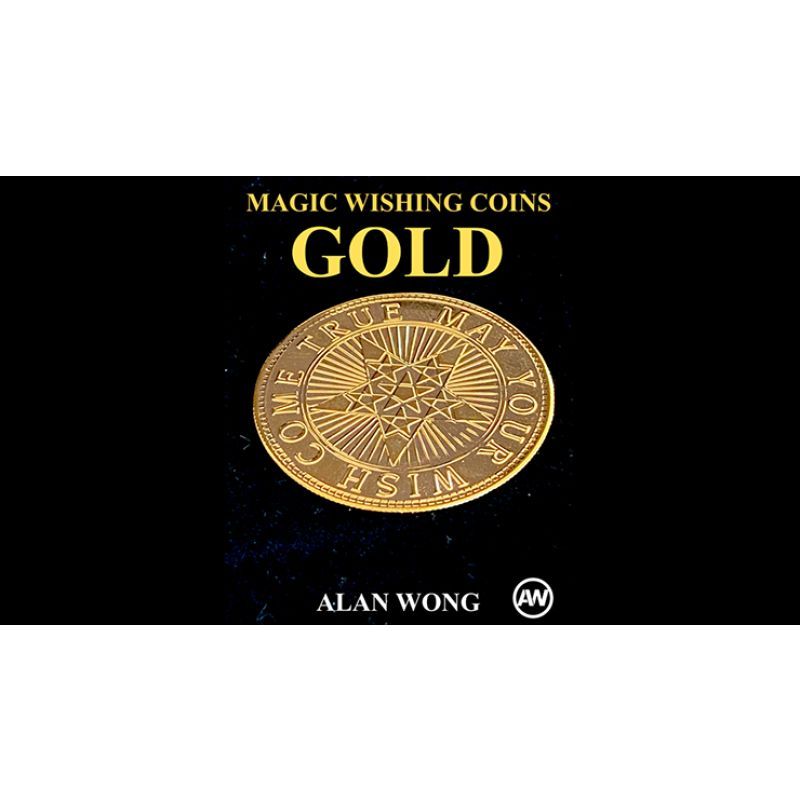 Foto Magic Wishing Coins Gold (12 Coins) by Alan Wong - Trick (VT)