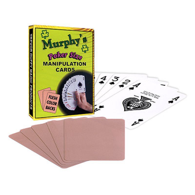Foto Manipulation Cards(POKER SIZE/ FLESH COLOR BACKS)by Trevor Duffy-Trick