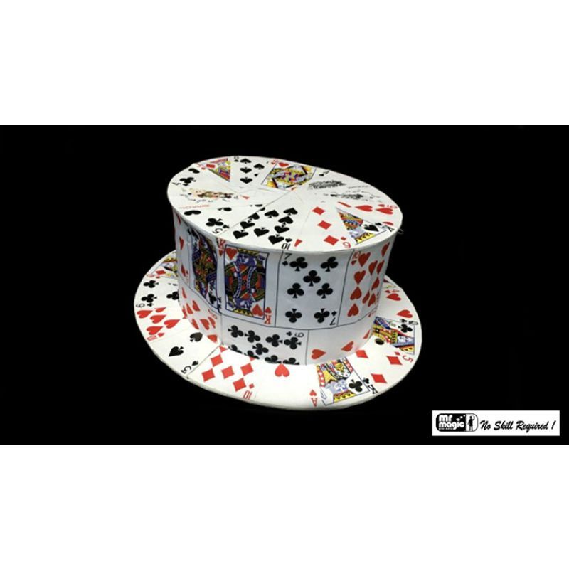 Foto Card Fan to Top Hat by Mr. Magic - Trick