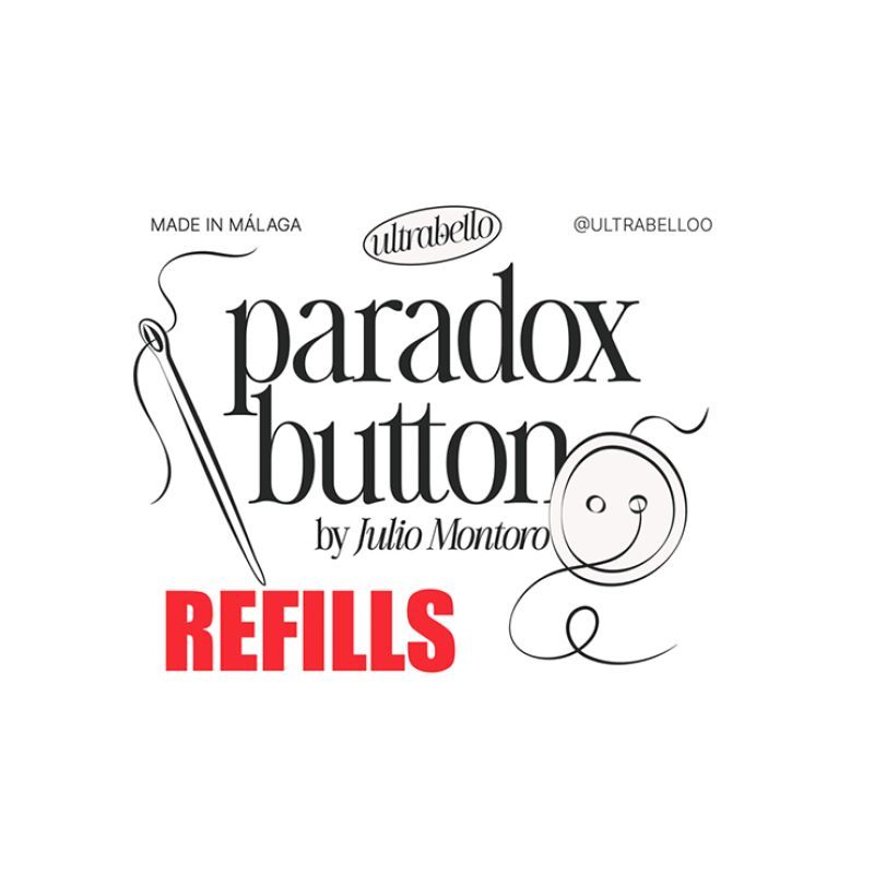 Foto Paradox Button Refill (10 buttons + 1 envelope) by Julio Montoro and Ultrabello