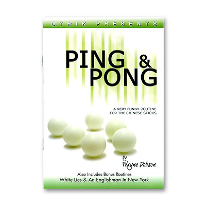 Foto Ping and Pong by Wayne Dobson - Book