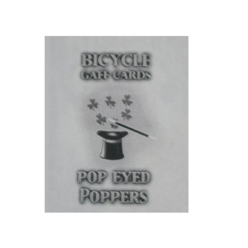 Foto Pop Eyed Popper Deck Bicycle (Red)
