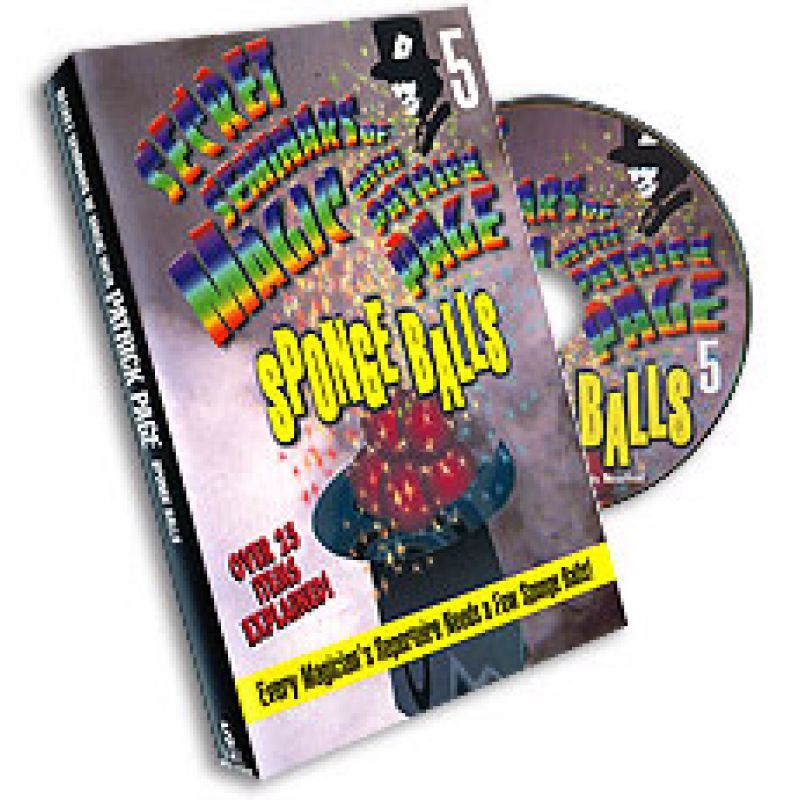 Foto Secret Seminars of Magic  Vol 5  (Sponge Balls) with Patrick Page - DVD