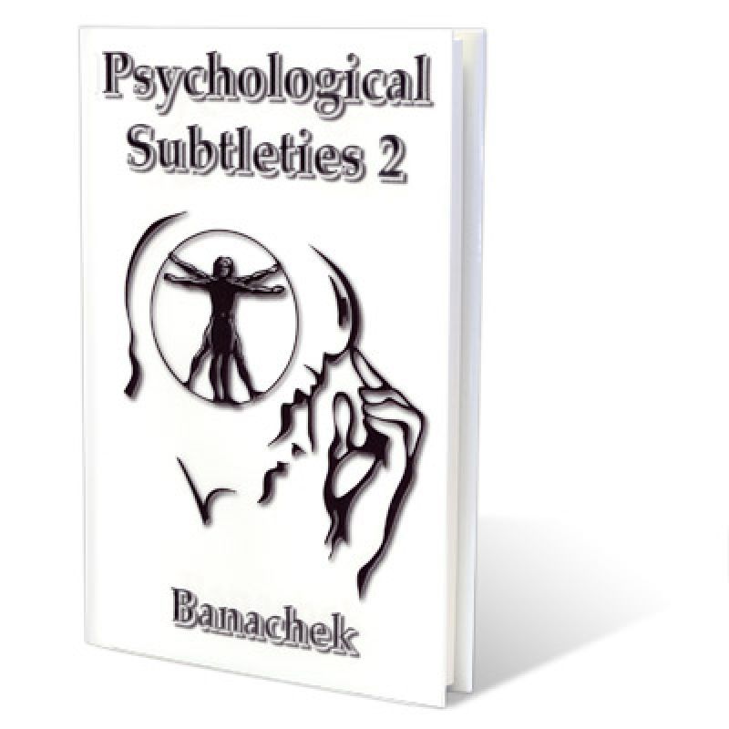Foto Psychological Subtleties 2 (PS2)by Banachek -  Book