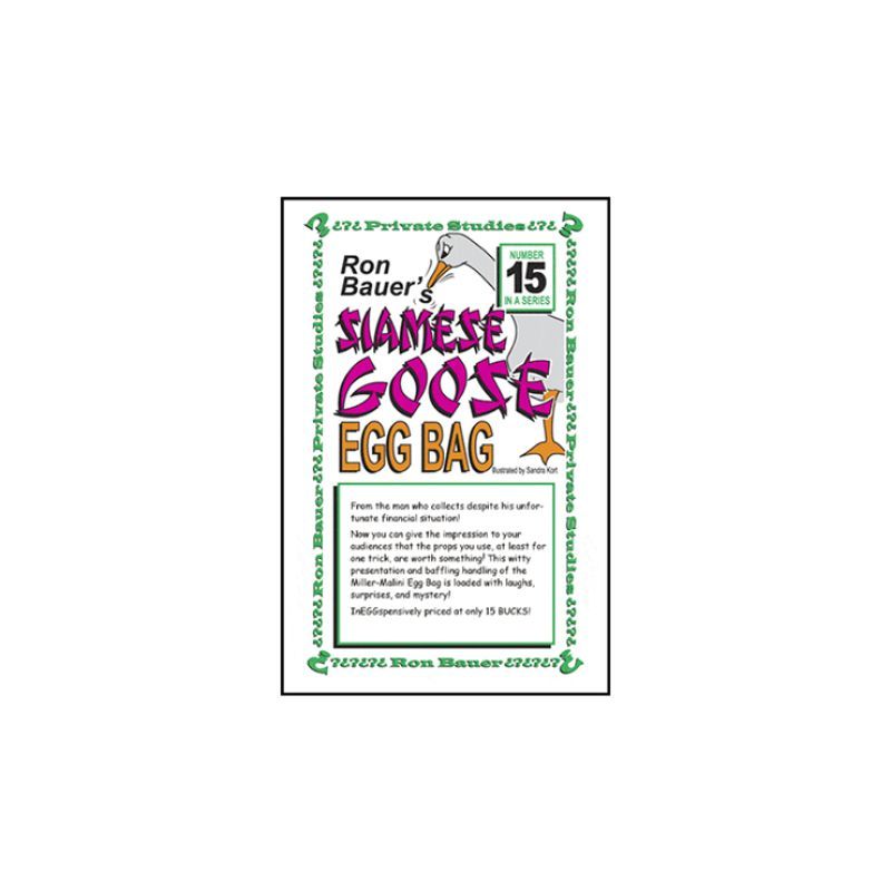 Foto Ron Bauer Series: #15 - Siamese Goose Eggbag