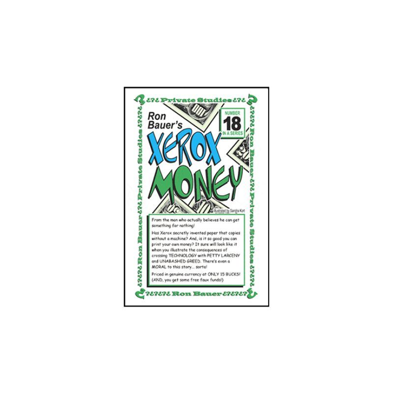 Foto Ron Bauer Series: #18 - Xerox Money