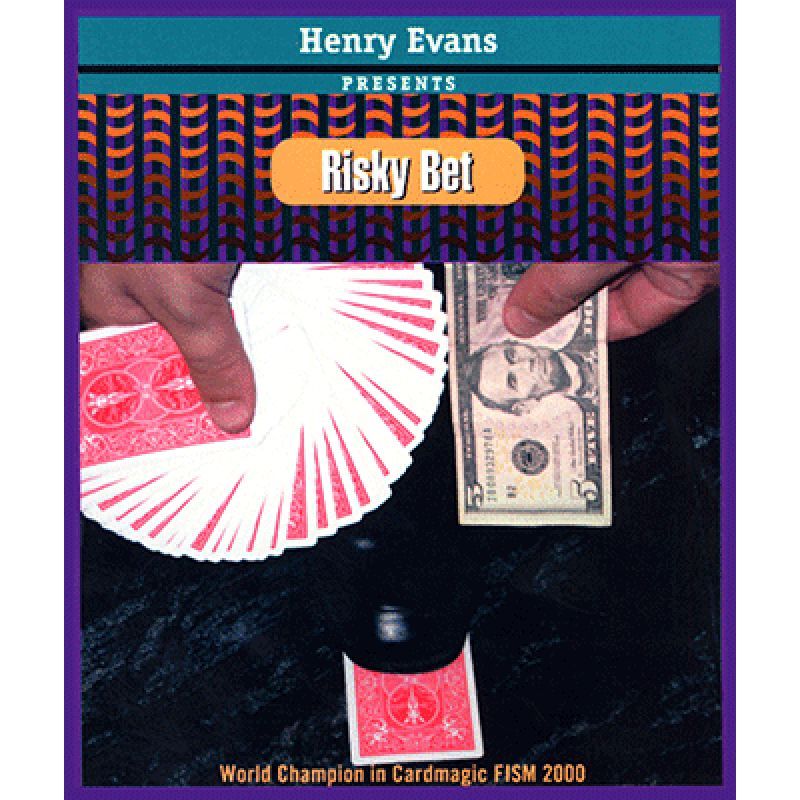 Foto Risky Bet (Red) (US Currency, Gimmick and VCD) by Henry Evans
