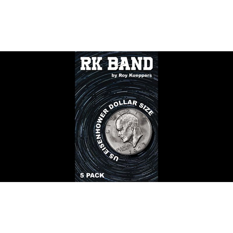 Foto RK Bands Dollar Size For Flipper coins (5 per package) - Trick