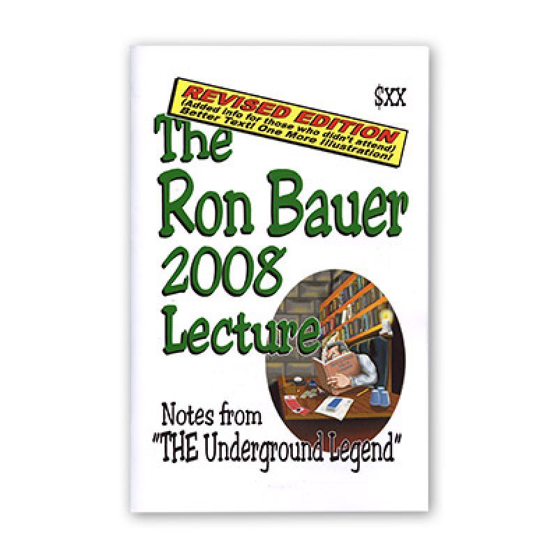 Foto Ron Bauer 2008 Lecture Notes (Revised Edition)