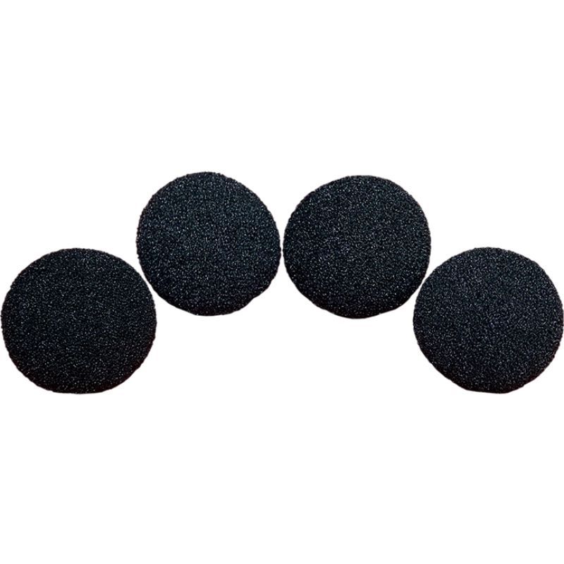 Foto 1.5 inch Super Soft Sponge Balls (Black) Pack of 4 from Magic by Gosh