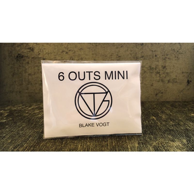 Foto Six Outs Mini (Gimmicks and Online Instructions) by Blake Vogt - Trick