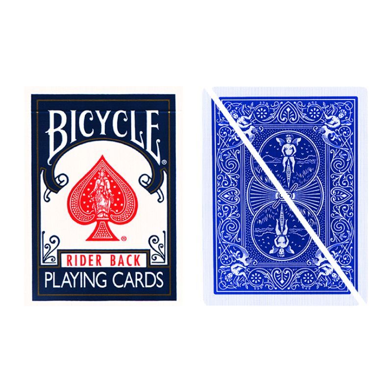Foto Split Pop Eyed Popper Deck Bicycle (Blue)