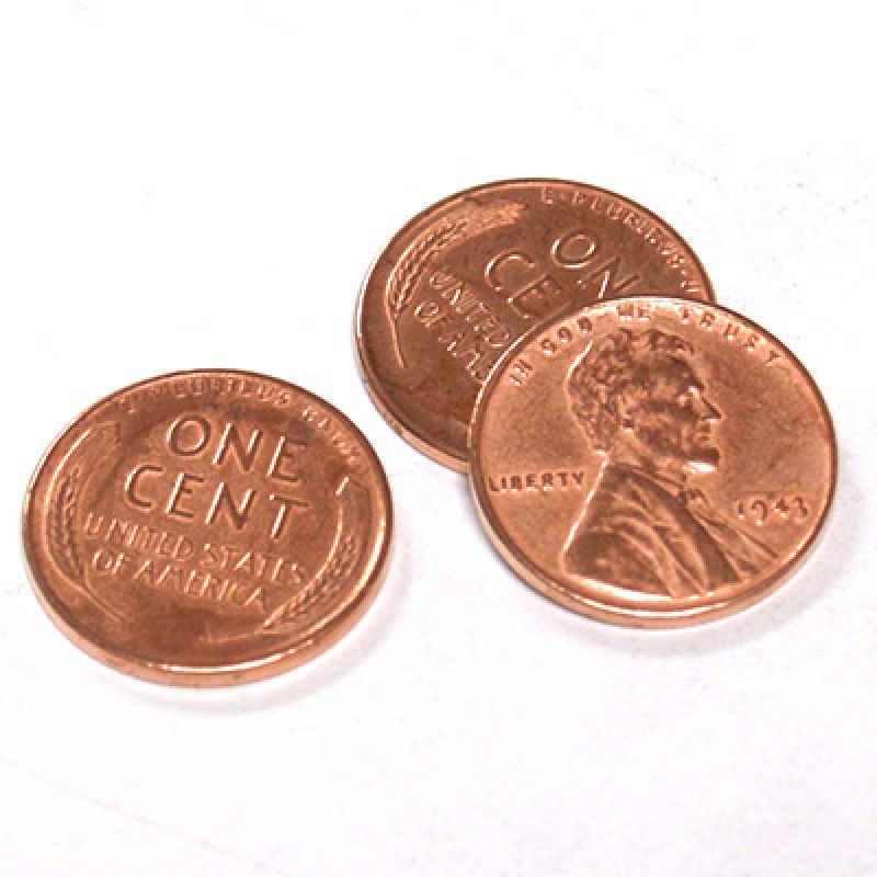 Foto Steel Core Penny (3 Pennies) - Trick (VT)