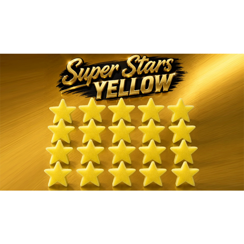 Foto Super Stars Yellow (Bag of 20) Sponge