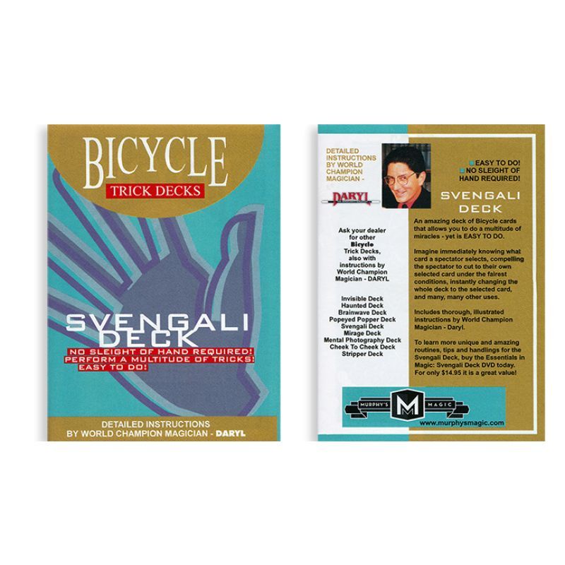 Foto Svengali Deck Mandolin Bicycle (Red)