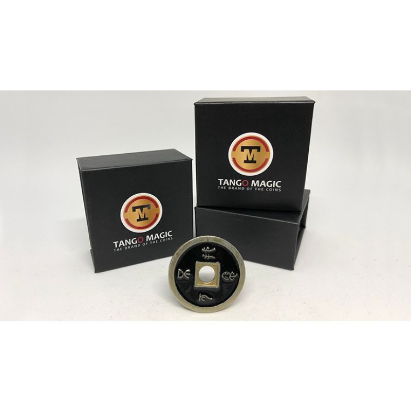 Foto Chinese coin normal Brass Black (CH008)Tango