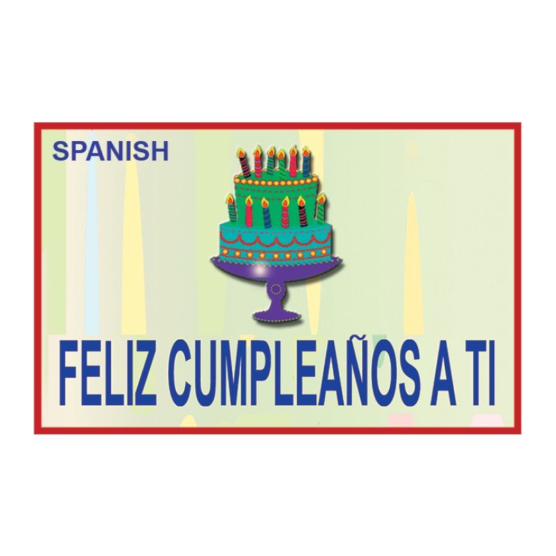 Foto HAPPY BIRTHDAY TORN AND RESTORED (Spanish) 25 PK. by Uday s Magic World - TRICK
