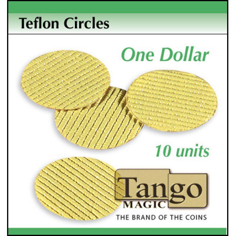 Foto Teflon Circles Dollar size 10 units (T002) by Tango