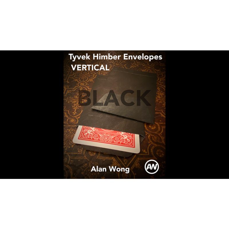 Foto Tyvek VERTICAL Himber Envelopes BLACK (12 pk.) by Alan Wong - Trick