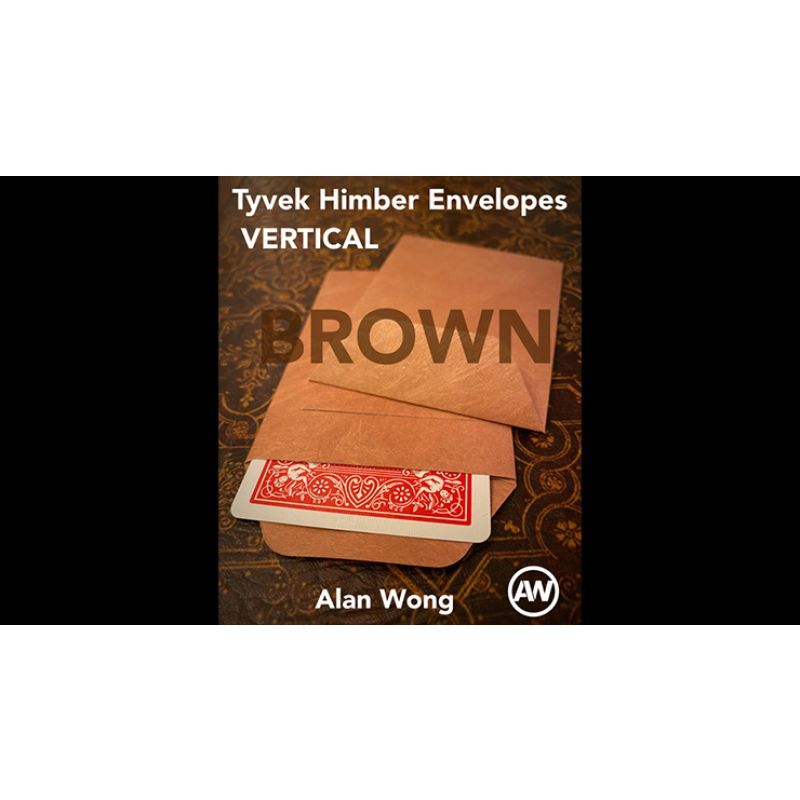 Foto Tyvek VERTICAL Himber Envelopes BROWN (12 pk.) by Alan Wong - Trick