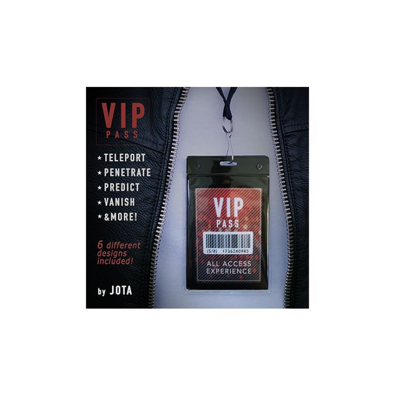 Foto VIP PASS (Gimmick and Online Instructions) by JOTA - Trick