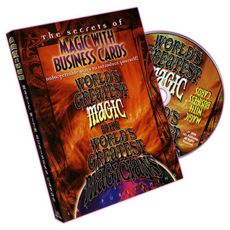 Foto World's Greatest Magic: Magic with Business Cards - DVD