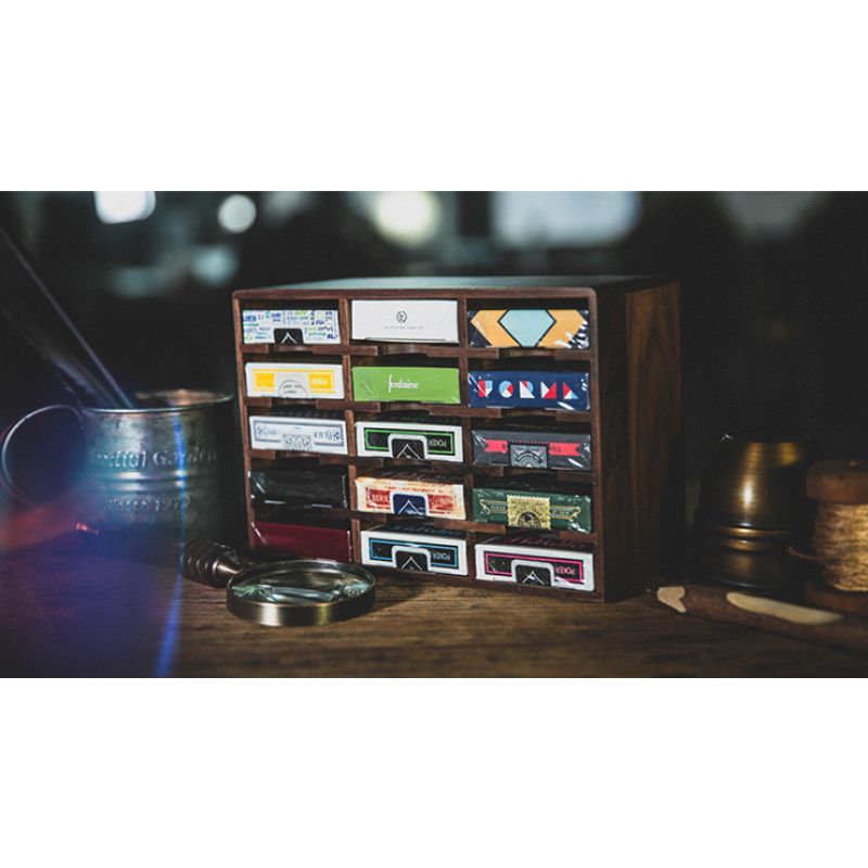 Foto Wooden Playing Cards Cabinet (15 Deck Case) by TCC - Trick