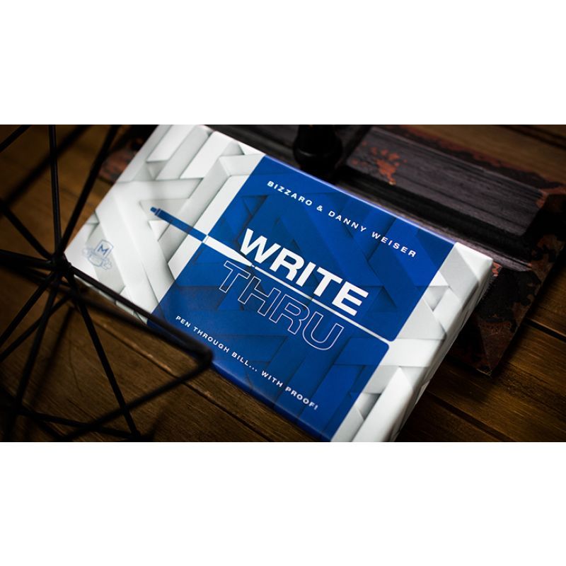 Foto Write-Thru (Gimmick and Online Instructions) by Bizzaro & Danny Weiser - Trick