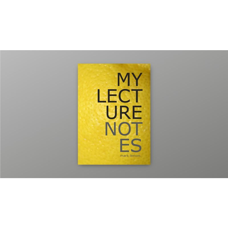 Foto Yellow Lecture Notes by Mark Lemon