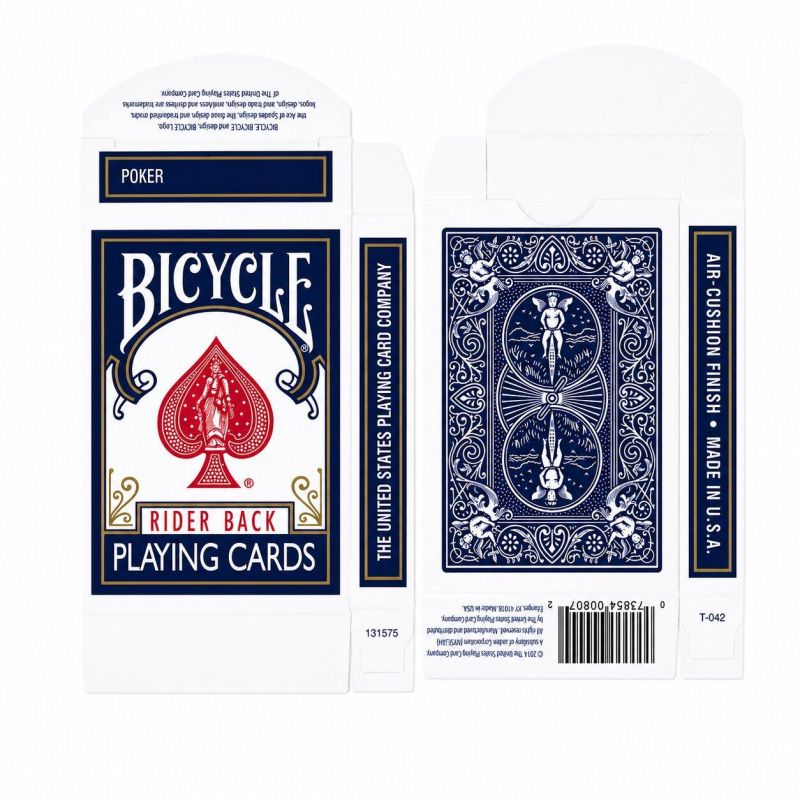 Foto Astuccio Blu Mazzo Bicycle