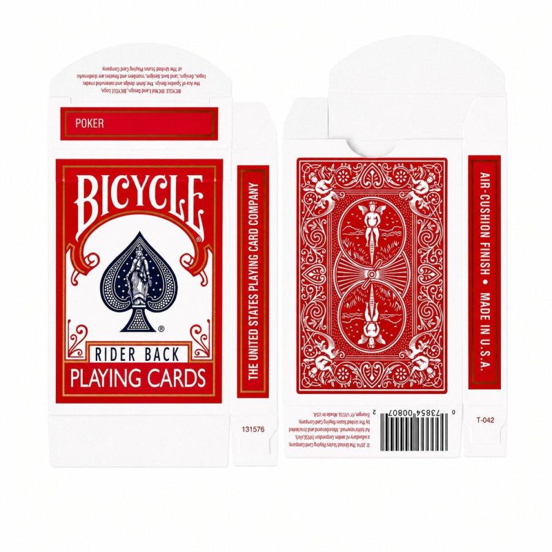 Foto Astuccio Rosso Mazzo Bicycle
