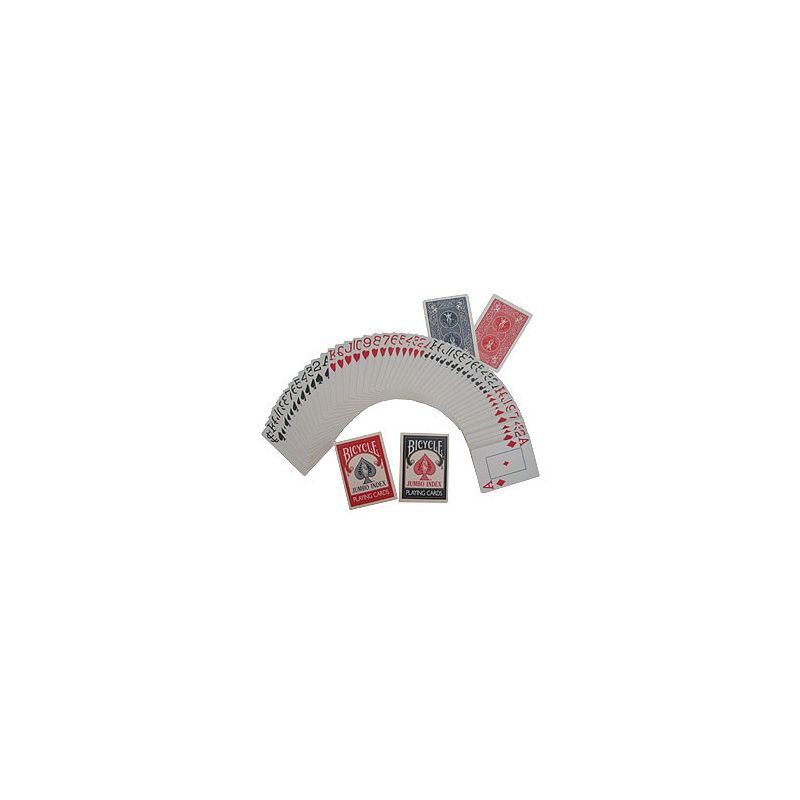 Foto Bicycle - Mazzo formato poker jumbo index