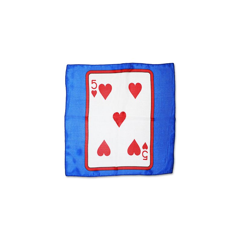 Foto Sitta Card Silk - Cm 30 x 30 - 5 di cuori