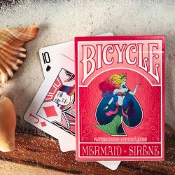 Bicycle - Mermaid Playing Cards - Captivating Coral