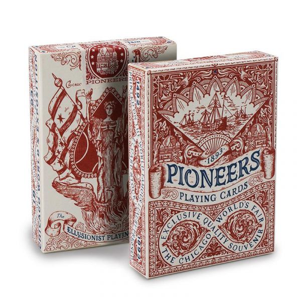 Pioneers Playing Cards (Rosso)>