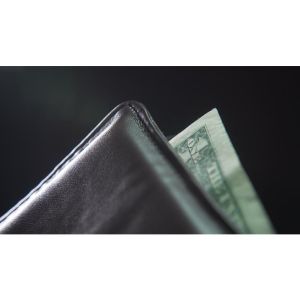 Easy Money Brown Wallet (Gimmick and Online Instructions) by Spencer Kennard - Trick