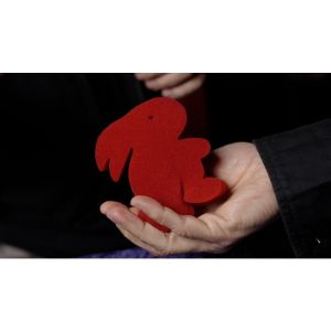 Magic Sponge Bunny Rabbit Set (Red) by Murphy\'s Magic