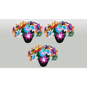 3 FLOWER POTS FROM FRAME by Tora Magic - Trick (VT)