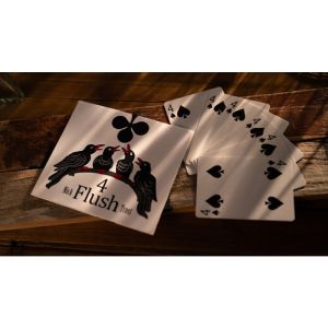4 FLUSH BLUE by Nick Trost and Murphy's Magic - Trick