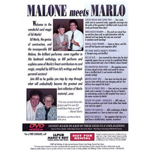 Malone Meets Marlo #4 by Bill Malone - DVD (VT)