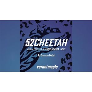 52 Cheetah (Gimmicks and Online Instructions) by Berman Dabat and Michel - Trick