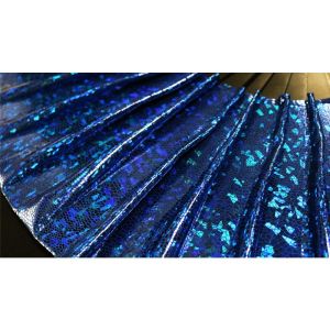 Appearing SnowStorming Fan V2 (Blue Hologram) by Victor Voitko (Gimmick and Online Instructions) - Trick