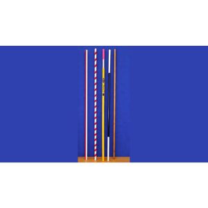 8 Foot Appearing Multi-Color Pole by Big Guy's Magic - Coloring Book Kicker Finale