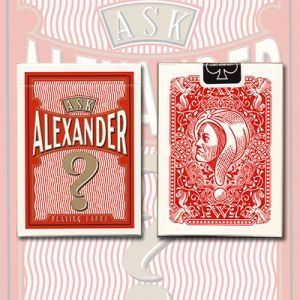 Ask Alexander Playing Cards - Limited Edition by Conjuring Arts (VT)